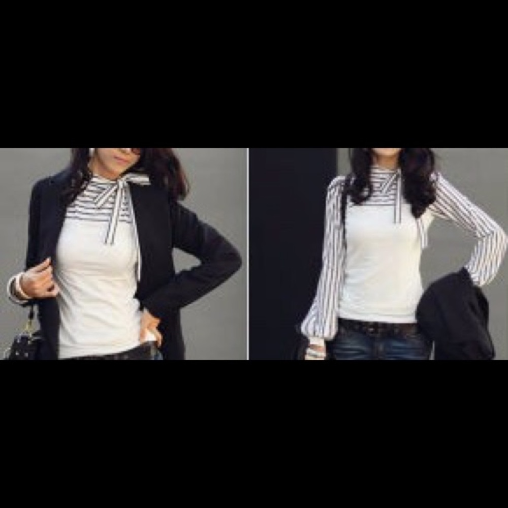 White striped top - Picture 4 of 7